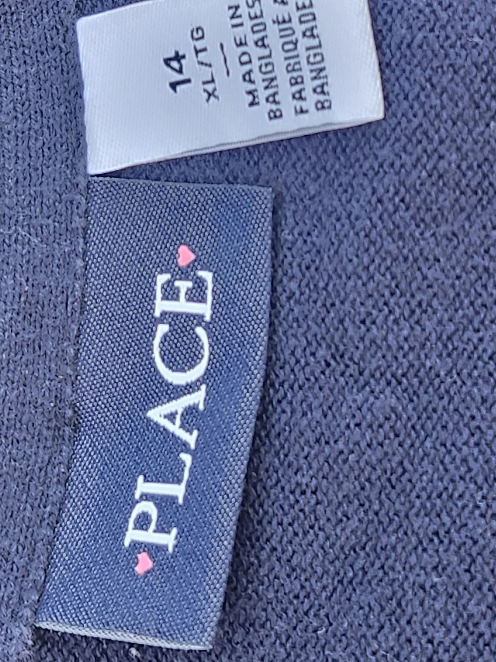 The Children's Place Navy Button-Front Girls' Cardigan